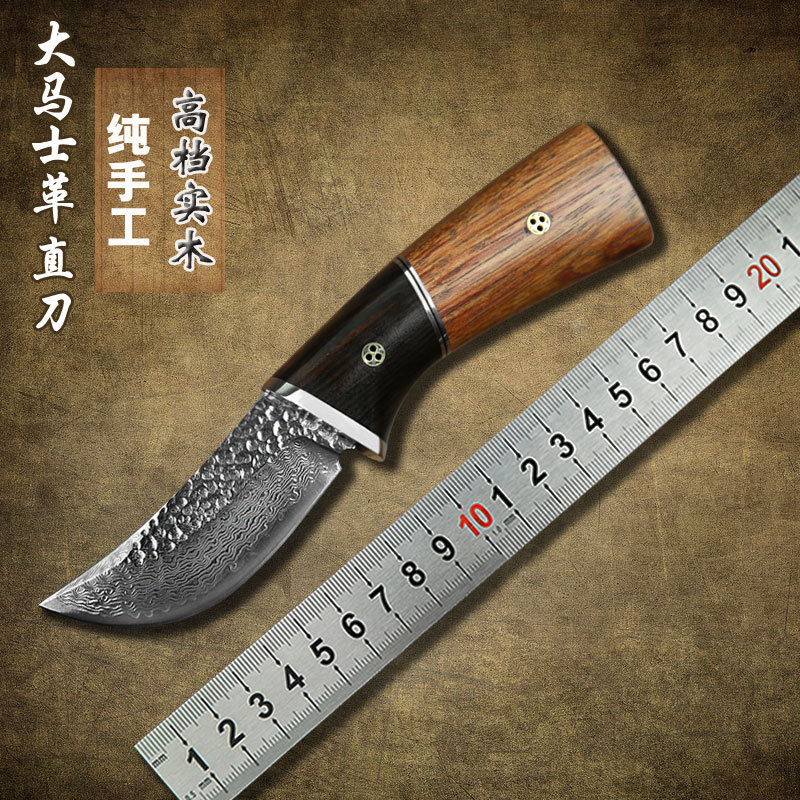 XINZUO 2015 High Quality Survival Damascus hunting Knives By Pure Luxury Handmade Knife Sharp Edge Pocket