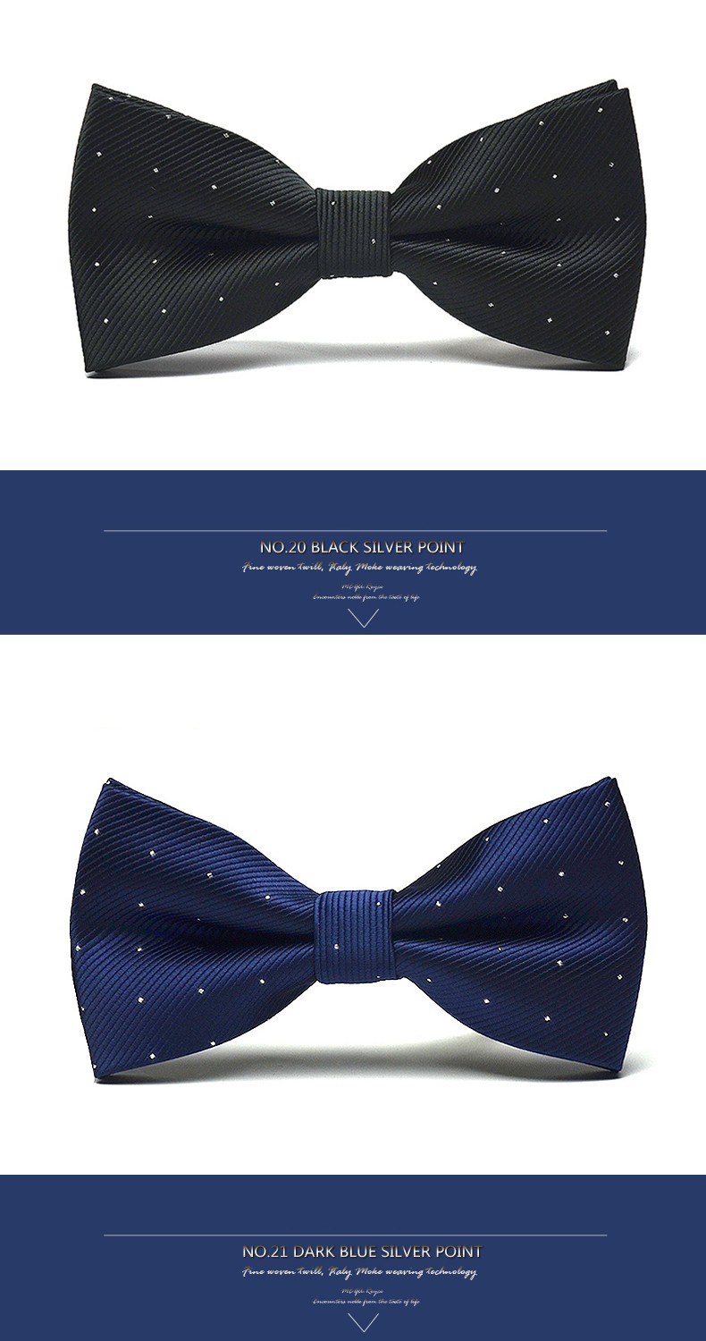 New Brand Q men's pre-tied bow tie paisley micro fiber formal wedding aqua green