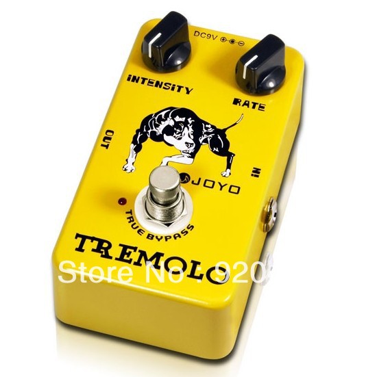 New Arriving Free Shipping guitar Effect Pedal JOYO JF-09 Effect Pedal Tremolo, electric bass dynamic compression effects