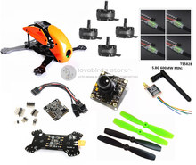 DIY FPV mini drone Robocat 270 quad Fiberglass / carbon frame kit NAZE32 10DOF+EMAX 2204II 2300KV + BL12A ESC oneshot125+TS5828