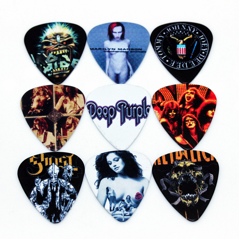 Description Picture 5 of itemSOACH 10pcs Newest rock Guitar Picks Thickness 1.0mm Guitar Accessories for uklele
