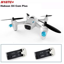Free Shipping! Hubsan X4 Camera Plus H107C+ 2.4G 4CH 720P RC Drone Quadcopter w/Extra 2 Battery