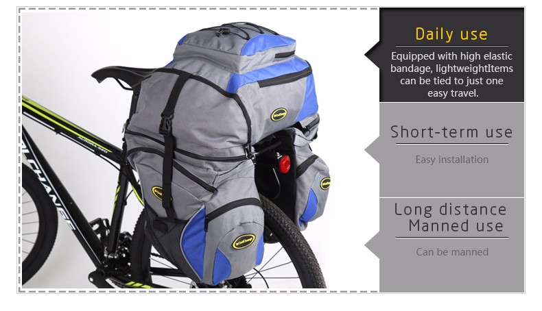 CoolChange Bicycle Accessories Mountain Bike Carrier Cargo Rear Rack Shelf Bicycle Luggage Rack Can Load Cool Change Bicycle Accessories Mountain Bike Carrier Cargo Rear Rack Shelf Bicycle Luggage Rack Can Load