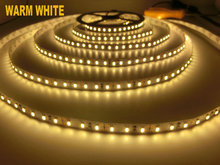 SMD 3014 LED Strip 120LEDs m 12V flexible lighting White Warm White color 5m lot
