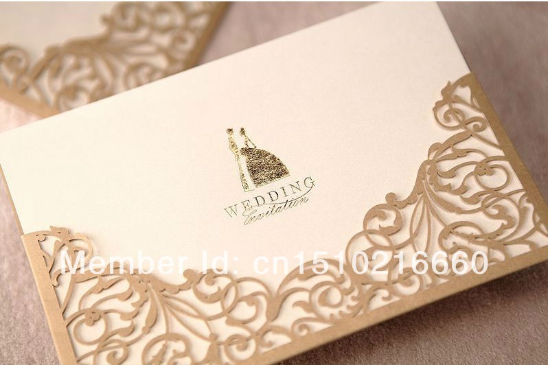 Diy wedding invitations lace