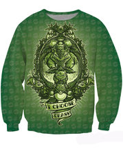 2016 Women Men 3d Print Bulbasaur Ivysaur Venusaur Pokemon Jumper I Choose Grass Crewneck Sweatshirt Casual Sweats Hoodies Tops