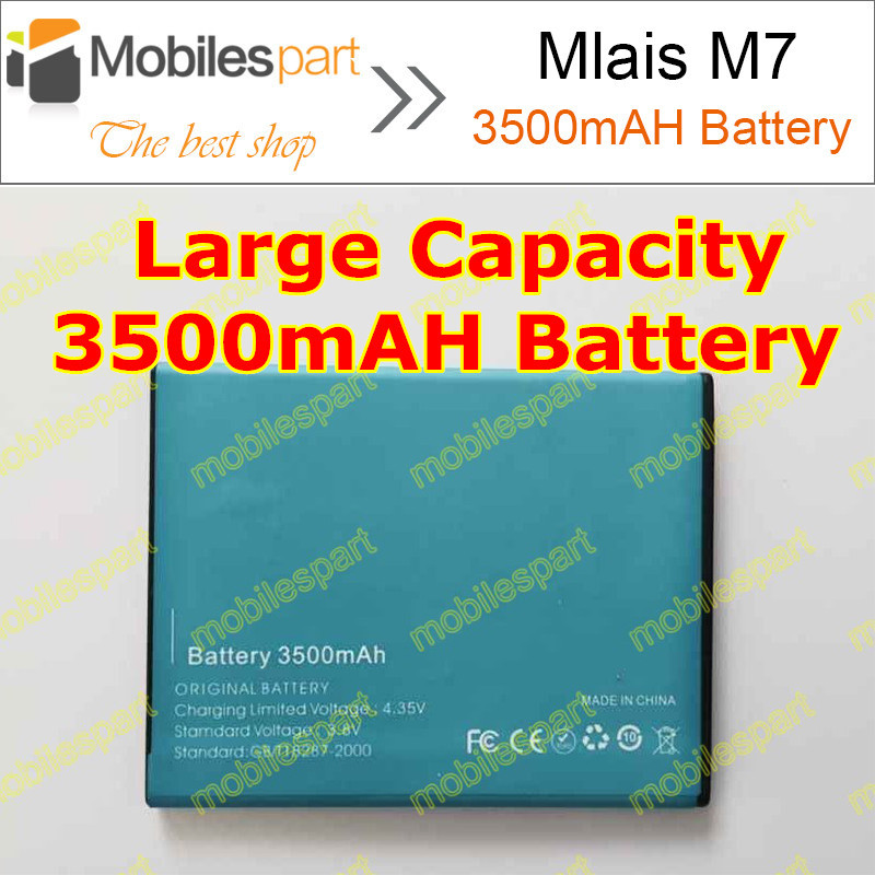Mlais M7 Battery 100 Original High Quality 3500mAh Li ion Battery Replacement for Mlais M7 Smartphone
