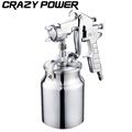 CRAZY POWER Magic Spray Gun Sprayer Air Brush Alloy Painting Paint Tool Professional Pneumatic Furniture For