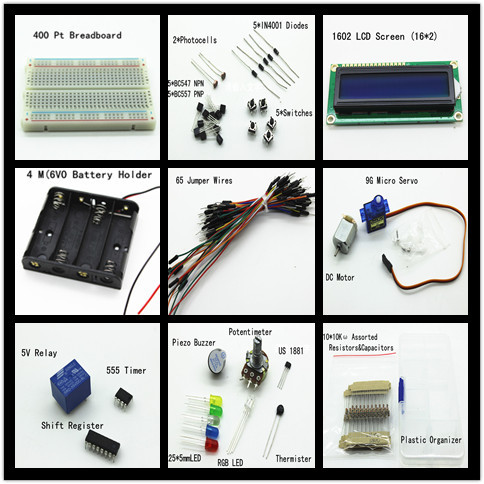 arduino kit resistors