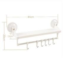 20166 storage rack kitchen bathroom and toilet Paste Hanging Wall Storage Shelves Racks Holder Accessories LXQ 123