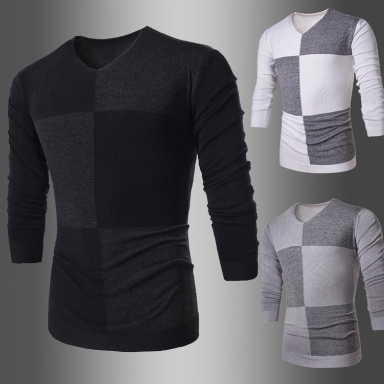 Hot Sale 2015 Men\'s Sweater V-neck Slim Spring&Aut...