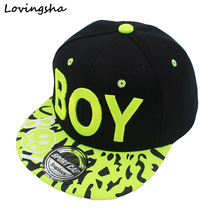 Hot Sale New Spring Summer Baby 3D Letter BOY cap boy Adjustable Baseball Cap 3-8 Years Kids Snapback Hip-Hop Hats Sun Hat C-12