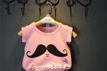 New fashion children and kids clothes set baby girls clothing set suit pink shirt dot pants