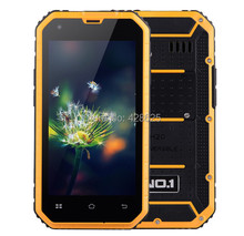 Original Rugged Waterproof Cell Phone NO.1 M2 MTK6582 Quad Core  Android 5.0 1GB RAM 8GB ROM 4.5 Inch 13.0MP Dual SIM GPS WCDMA