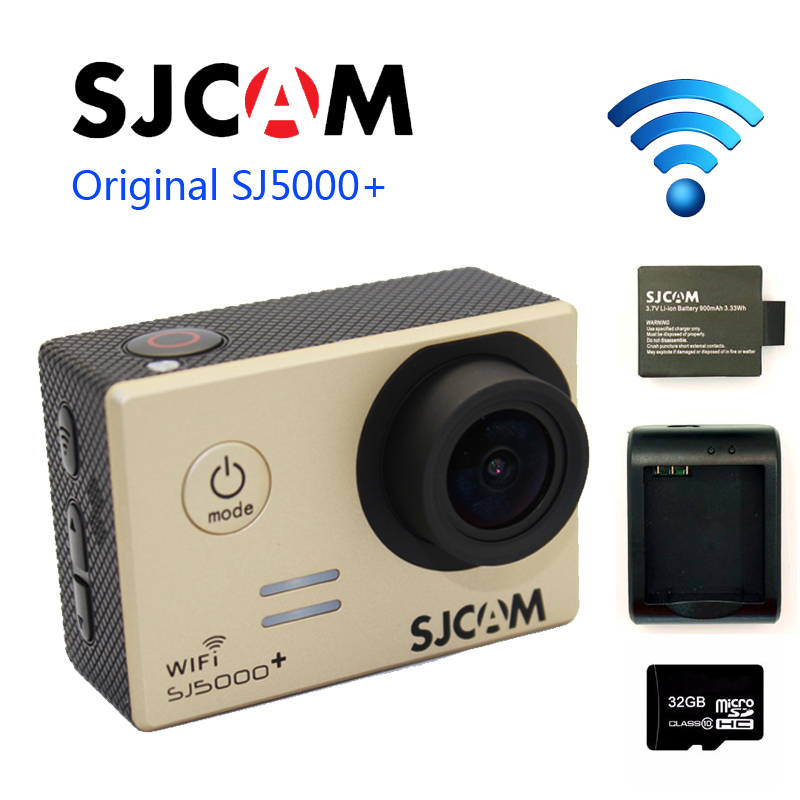  SJCAM SJ5000  Ambarella A7LS75 1080 P 60FPS WiFi    + Extra1pcs  +   + 32  TF 