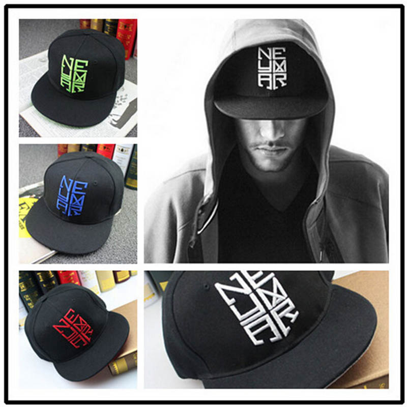 2016 new Hot Sale Neymar Letter Baseball Cap unisex Men And Women Summer Snapback Caps Sun Hip-hop casquette Hats