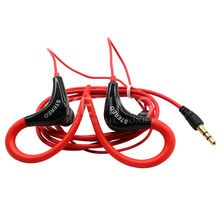 In Ear Ears Hanging Outdoor Sports Wired MP3 Earphone Headset Noice Cancelling Headphone for Cellphone iPhone