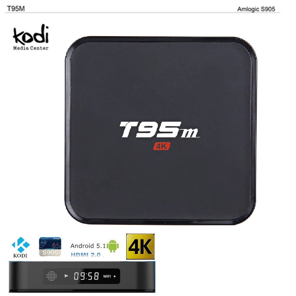Sunvell T95M Smart Android TV Box Set-top Box RAM 1G/2G Set top box 4K Amlogic S905 Miracast DLNA Airplay HD Smart Media Player