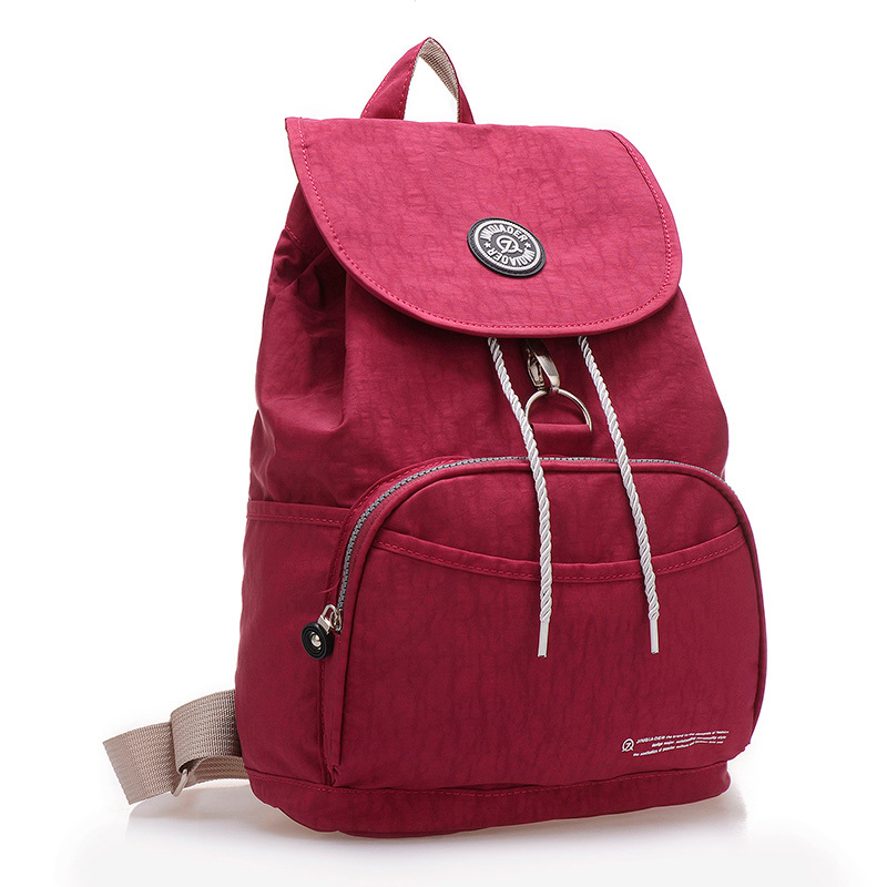 New 2015 Women Backpack Waterproof Nylon 10 Colors Lady Women s Backpacks Female Casual Sport Travelbag