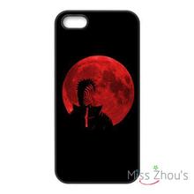 Naruto Uchiha Madara with Red Moon back skins mobile cellphone cases for iphone 4/4s 5/5s 5c SE 6/6s plus ipod touch 4/5/6