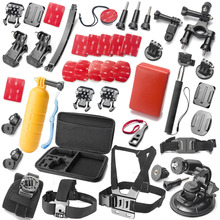 Gopro Accessories Acessorios For Sj5000 Go pro Hero 1 2 3 4 Floating Handle Grip + Tripod Mount Adapter for Sony;etc
