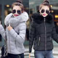 Winter Jacket Women 2016 Winter Coat Women fur collar hooded warm winter parka coat casaco feminino