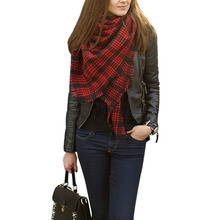 Winter 2015 Tartan Scarf Plaid Scarf New Designer Unisex Acrylic Basic Shawls Women’s big size Scarves