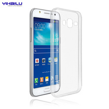Yihailu 0.6mm Transparent Clear Ultra Thin Soft TPU Plastic Phone Case For Samsung Galaxy A3 A5 A7 E5 E7 J1 J5 J7 Free Shipping
