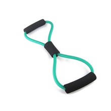 New Stlye Resistance Training Bands Tube Workout Exercise For Yoga 8 Type Fashion Body Building Fitness