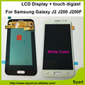 100 test high quality 1pcs white Touch Screen Digitizer lcd display Assembly 2016 version For Samsung