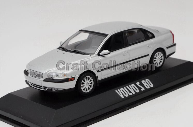 1:43 VOLVO S 80 Classic Sedan Alloy Model Diecast Cars Toy Vehicles Limited Edition Craft Miniatures