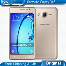 Original New Samsung Galaxy On5 G5500 Mobile Phone 5.0” 8MP Quad Core 1280×720 Dual SIM Smartphone 4G LTE Unlocked Mobile phone
