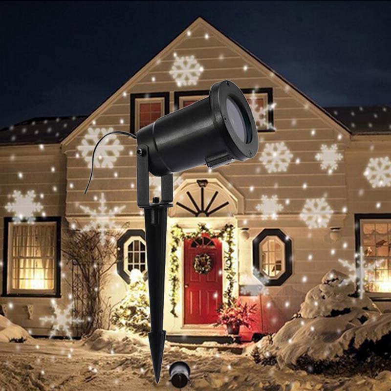 New LED Snowflake Christmas Projector Landscape Lighting Outdoor Xmas Tree Garden Wedding Party Decorate Light Waterproof Lights New LED Snowflake Christmas Projector Landscape Lighting Outdoor Xmas Tree Garden Wedding Party Decorate Light Waterproof Lights