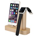 2016 Arrival Coteetci Luxury Aluminium Stand Holder Charging Dock Charger Station Mount Base For Apple Watch