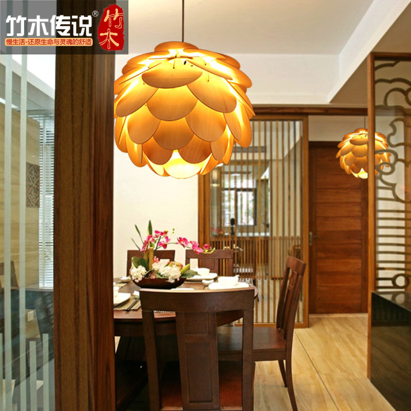 Light Green Party Supplies Picture More Detailed About Bamboo Legendary Chinese Restaurant Chandelier Modern Southeast Asian Art And Creative Handmade Lighting Fixtures Bedroom Den