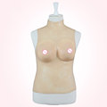 C DE cup realistic silicone breast forms crossdresser silicone breast for men artificial breast enhancer