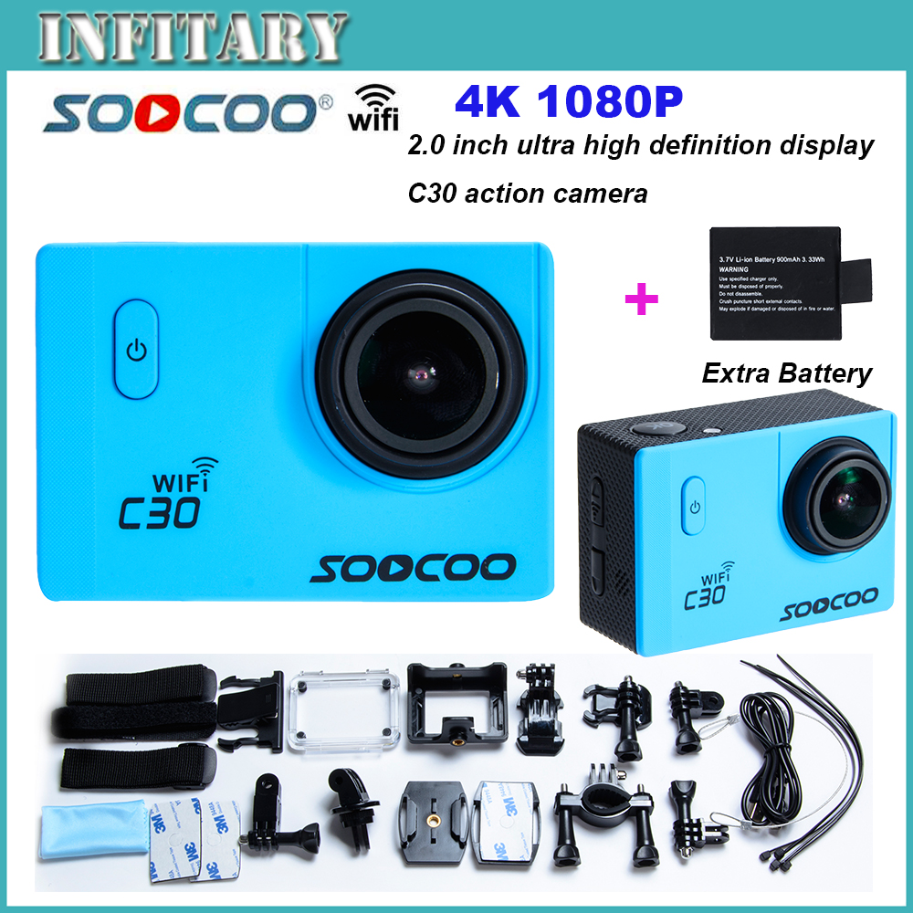 2016      SOOCOO C30 WI-FI Ultra HD 2  170/120/90       