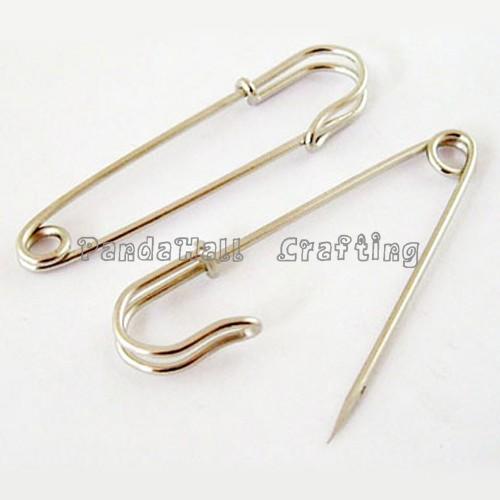 Iron font b Kilt b font Pins Platinum Color 70mm long 18mm wide 6mm thick hole