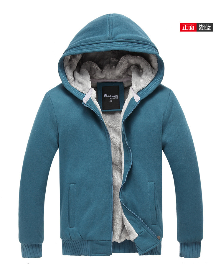 Male taxi Autumn Cashmere sweater coat male male Korean fashion thick winter clothes men sweater hooded