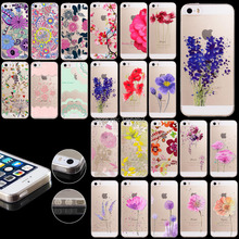 New Arrival Hot Soft TPU Phone Skin For Apple iPhone 5 5S Case Transparent Clear Back Case Cover