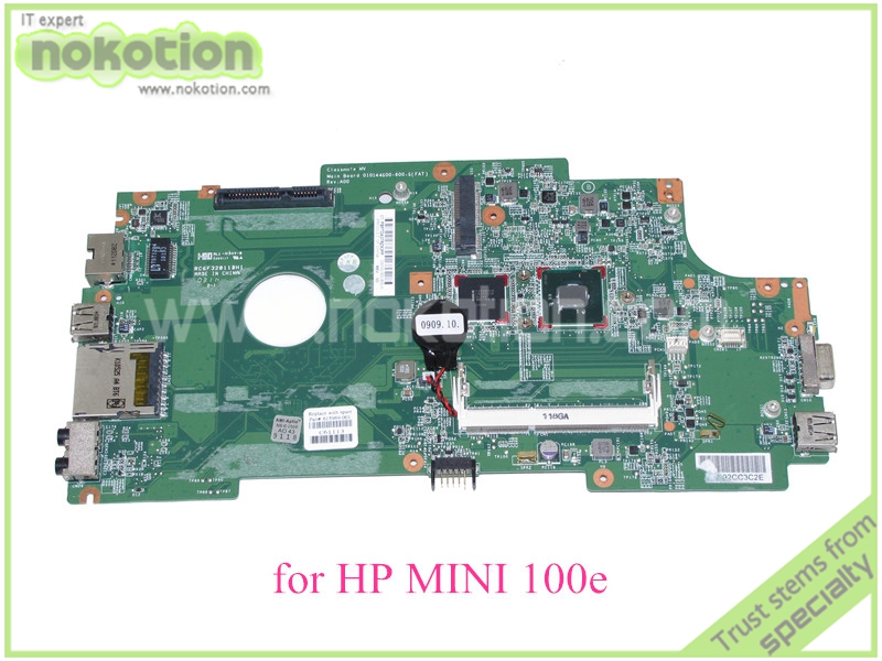 615969-001 for HP Mini 100e 110E  Laptop motherboard SLBX9 N455 CPU DDR3