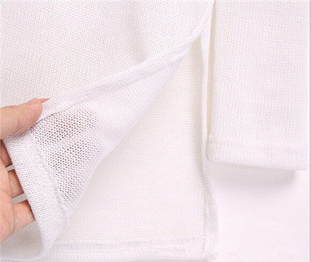 New knitted Sweater 2015 Autumn Winter Split Women Sweater O-Neck Pullover White Women Sweaters And Pullovers Loose Pull Femme (3)