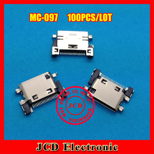 MC-097 100PCS/lot micro 20p USB jack connector for phone charging port,data port tail port  for Samsung CJ1708 C170 C178