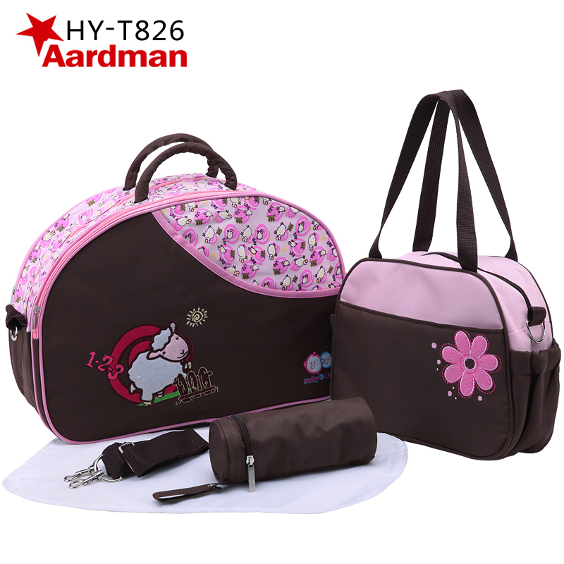 Free Shipping Wholesale 600D Durable Cute Baby Tote Diaper Bag,cheap nappy bag-in Diaper Bags ...