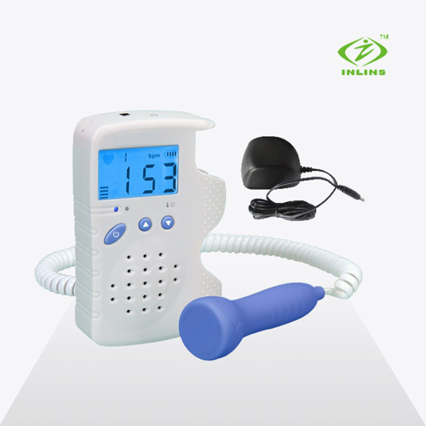 Prenatal Fetal Doppler LCD Screen Backlight Built in Speaker Home Use