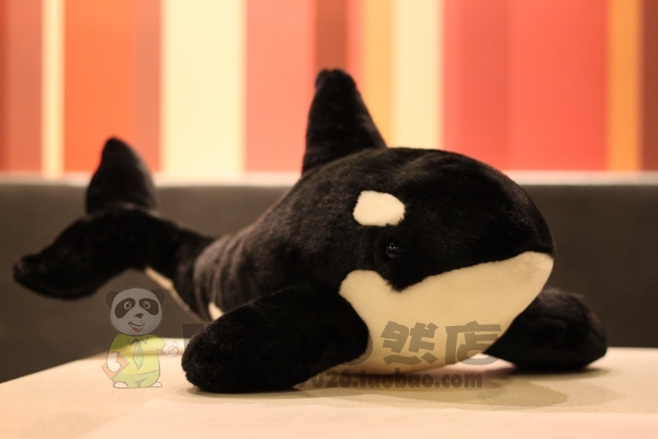 Free shipping Killer whales doll Killer whales plush toy whale plush toy export doll good quality Whales hold pillow