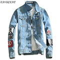 FAVOCENT 2017 spring new Top Quality Denim Jackets Men Hip Hop Clothing long sleeve Street wear
