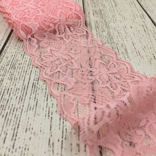 285 New baby headband elastic by the yard 260 Trim Lace Ribbon Wide Lace Headband Accessories Elastic Lace for Baby   