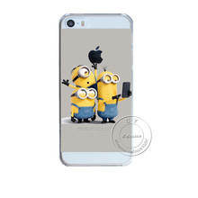 2015 New Fashion Super Hot Despicable Me Yellow Minion Design Case Cover For Apple iPhone 4