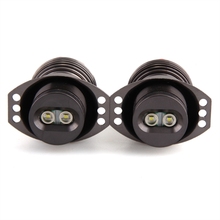 2pcs H8 2 CREE Q5 LED Angel Eyes Light Lamp for BMW E90 E91